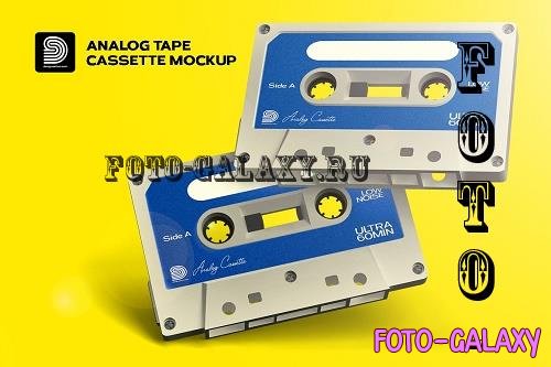 Analog Tape Cassette Mockup - 7518967