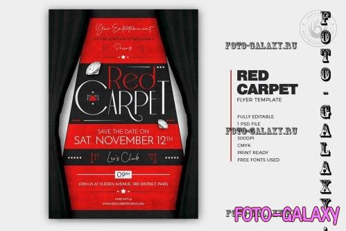 Red Carpet Flyer Template V2 - 7367093
