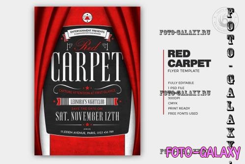 Red Carpet Flyer Template - 7357593
