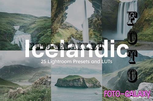 25 Icelandic Lightroom Presets LUTs - 8457891