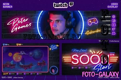 Neon Gaming Twitch - 10194889