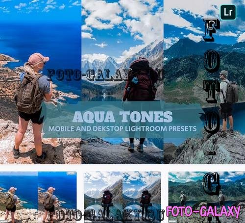 Aqua Tones Lightroom Presets Dekstop and Mobile