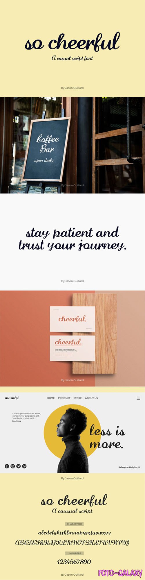 So Cheerful - Casual Script Typeface