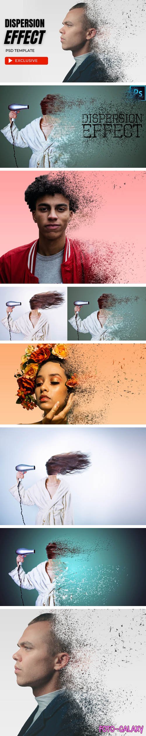 Dispersion Photo Effects for Photoshop