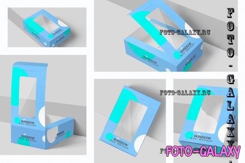 Flip Box With Window Mockups - 7419710