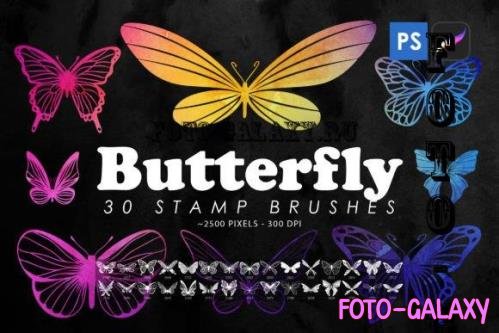 Butterfly Stamp Brushes