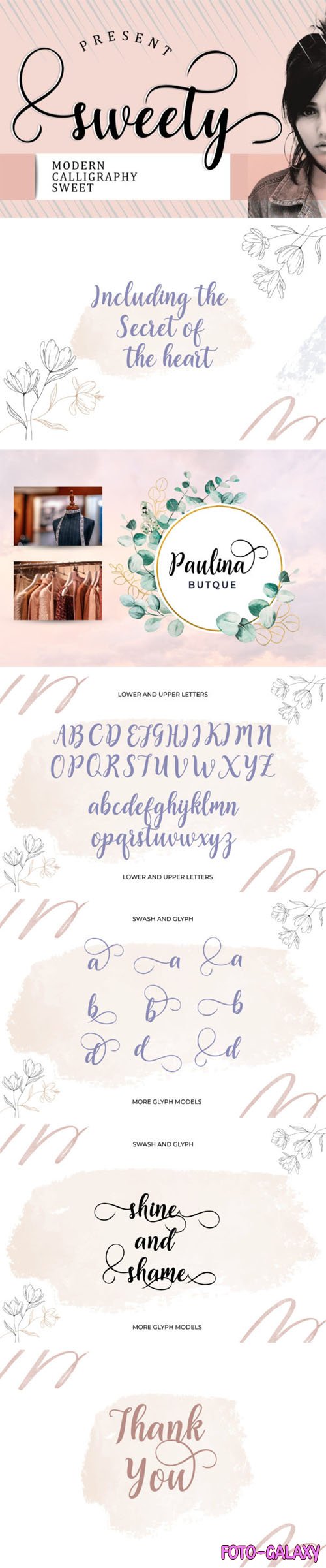 Sweety - Elegant Calligraphy Font