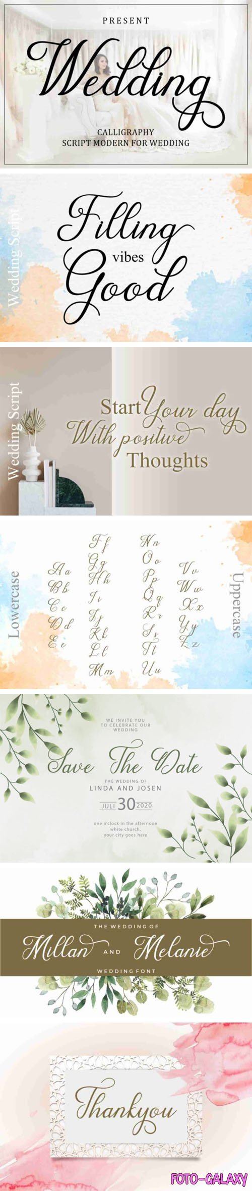 Wedding - Classy Script Calligraphy Font