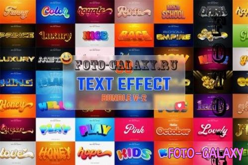 50 3d Text Effect Bundle V-2