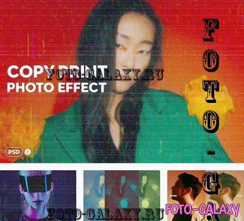 Copy Print Photo Effect - RQKPN9U