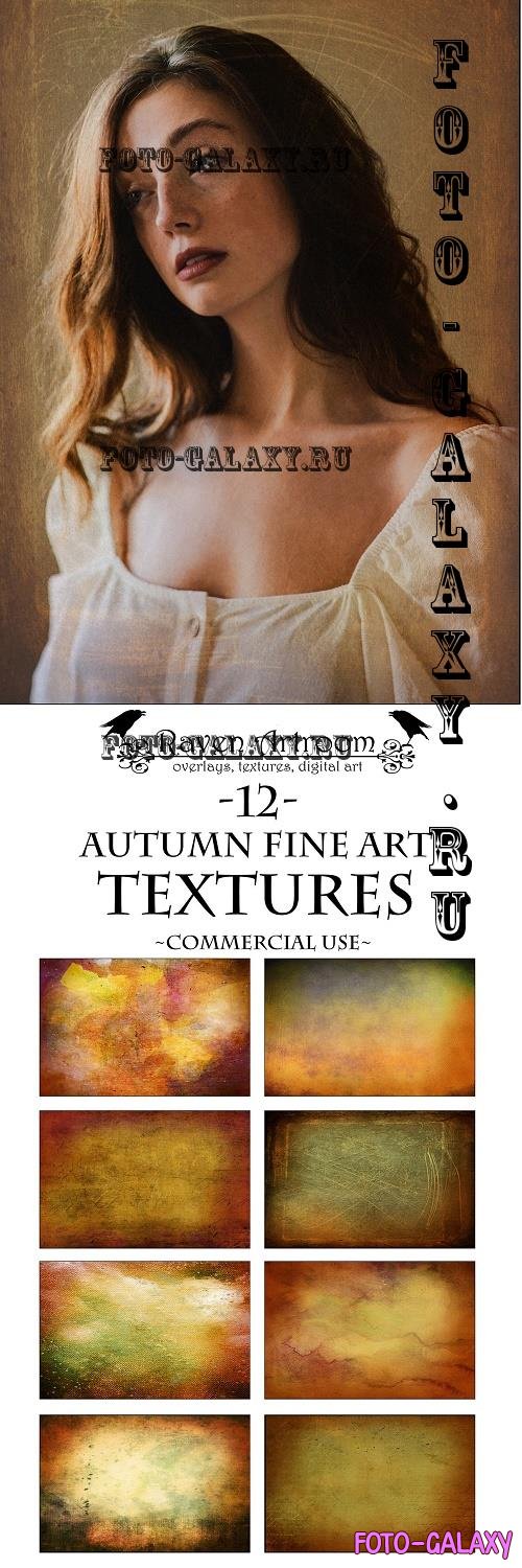 Autumn Fine Art Textures, Vintage Textures, Overlays - 2258999