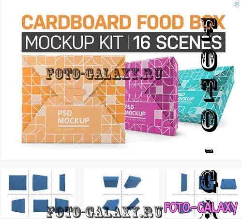 Cardboard Food Box Kit - 7812813
