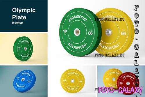 Olympic Plate Mockup - 10287916