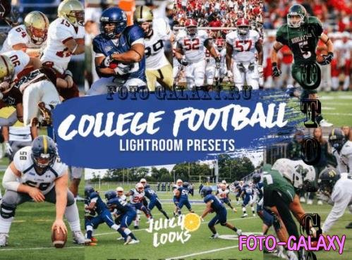 College Football Lightroom Photoshop