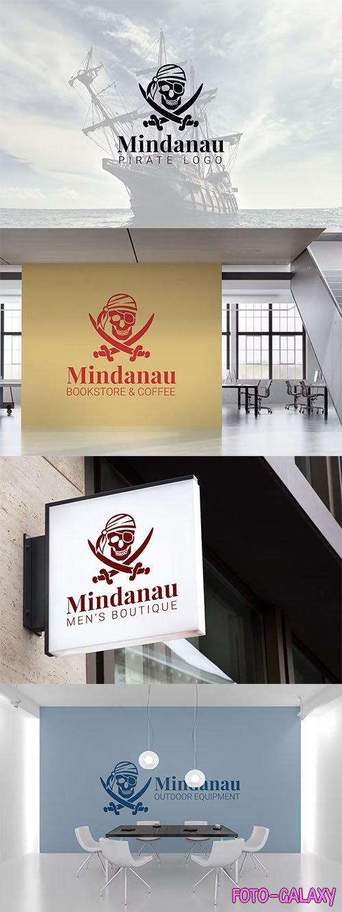 Mindanau Pirate Logo PSD