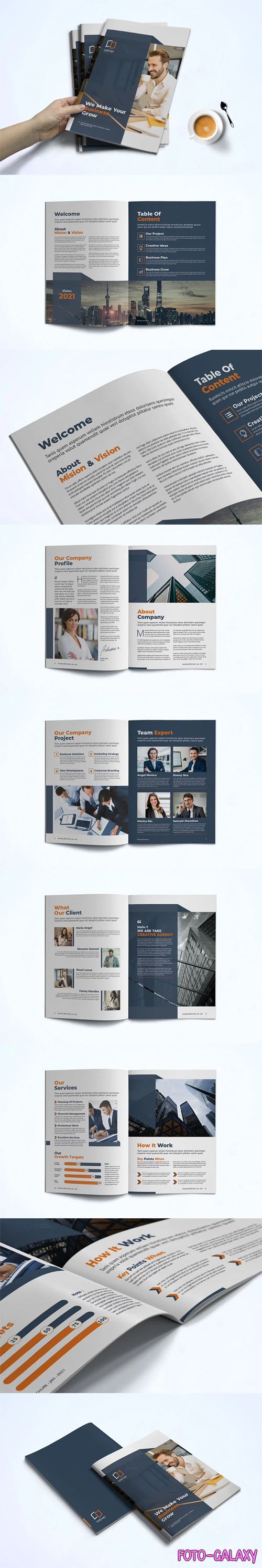Business Brochure InDesign Template [A4/US Letter]