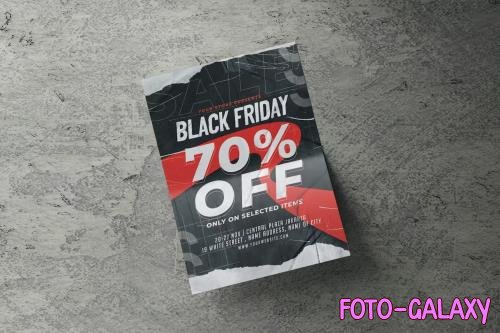 Black Friday Flyer Template PSD