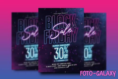 Black Friday Flyer Template vol 6 PSD