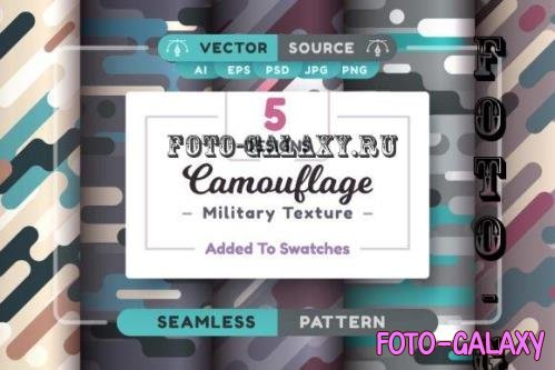 Camouflage Seamless Patterns - 10243582