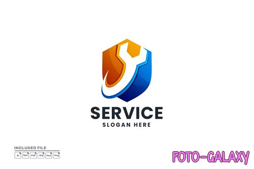 Service Logo PSD