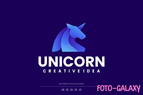 Unicorn Gradient Logo