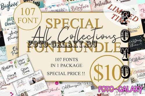 Special All Collections Font Bundle - 1962527