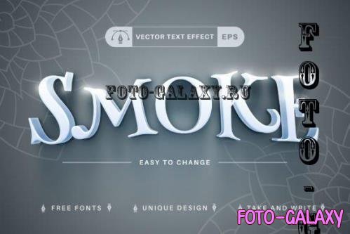 Smoke - Editable Text Effect - 10344563