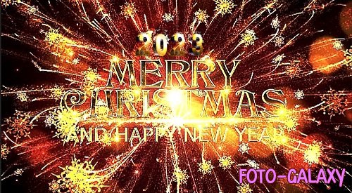 Videohive - Merry Christmas Wishes 2023 - Project For Final Cut & Apple Motion