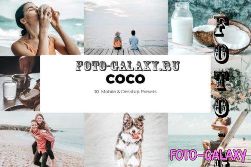 10 Coco Lightroom Presets - Mobile & Desktop