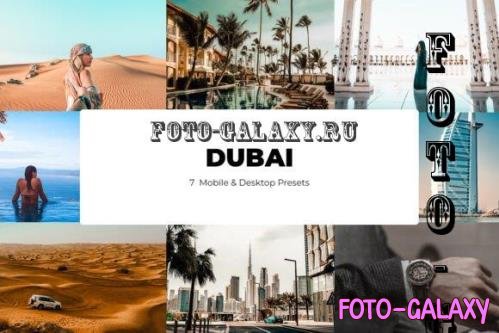 7 Dubai Lightroom Presets - Mobile & Desktop