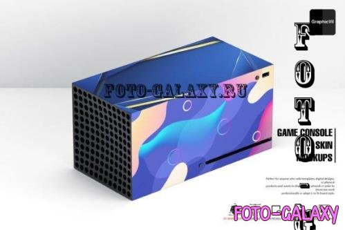 Game Console Skin Mockups