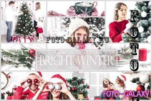 12 Photoshop Actions, Bright Winter Ps