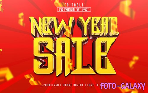 2023 new year vol 15 - editable text effect, font style