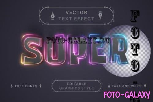 Super Garland - Editable Text Effect - 10895057