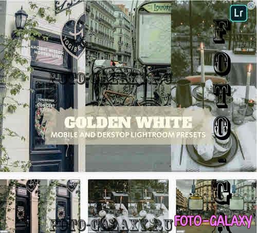 Golden White Lightroom Presets Dekstop and Mobile