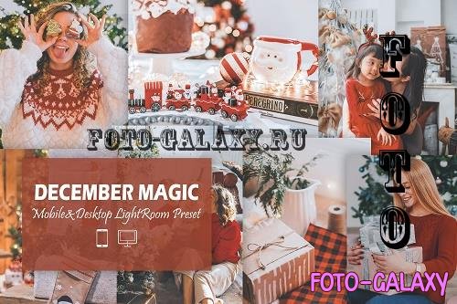 12 December Magic Mobile & Desktop Lightroom Presets - 2289212