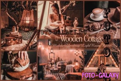 12 Wooden Cottage Mobile & Desktop Lightroom Presets, Moody - 2255205