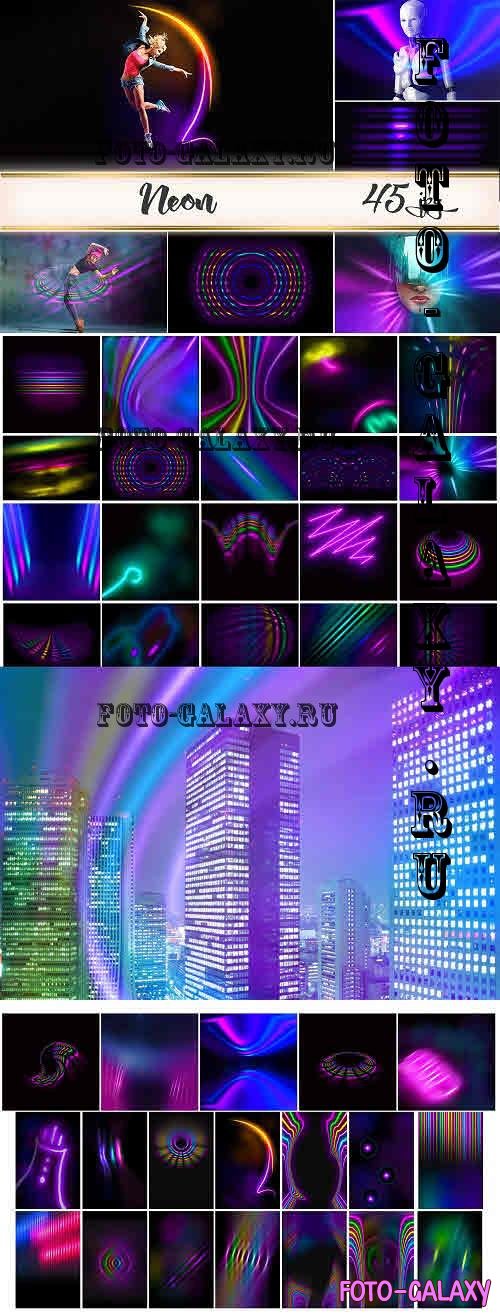 Neon Light Overlays - 2289826