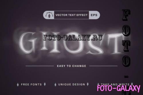 Ghost - Editable Text Effect - 10266348