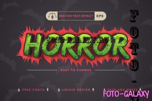 Horror - Editable Text Effect - 10267278