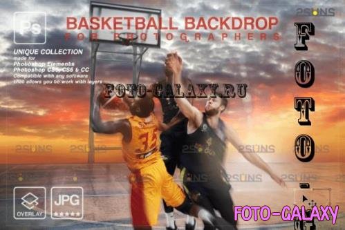 Basketball Digital Backdrop V06 - 10296336