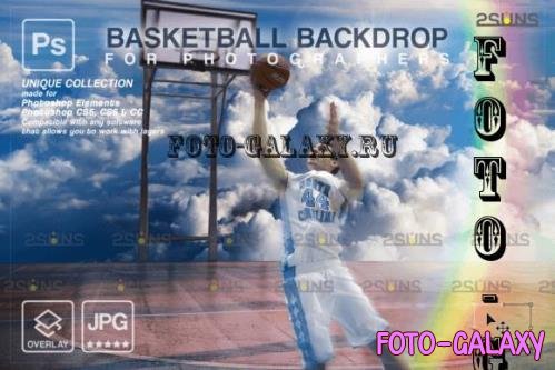 Basketball Digital Backdrop V09 - 10296355