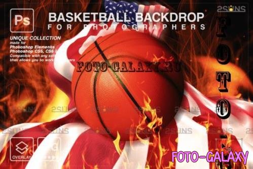 Basketball Digital Backdrop V26 - 10296384