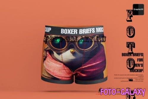 Boxer Briefs for Men's Mockup - 10890253