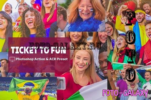 12 Ticket To Fun Photoshop Actions And ACR Presets, Sport - 2324762