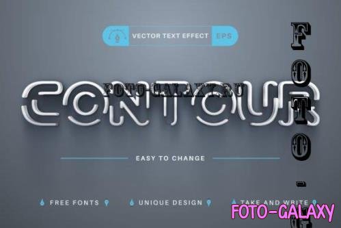Connect Line - Editable Text Effect - 10943636