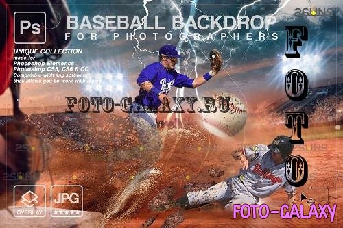 Baseball Backdrop Sport Stadium - 10945292