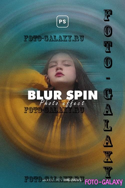 Blur Spin Photo Effect - 55BZSS2
