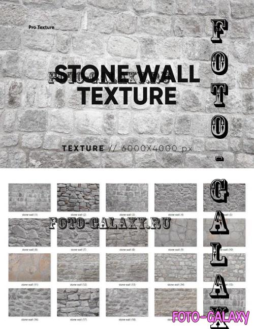 20 Stone Wall Textures - 10977384