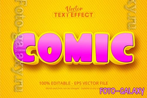 Comic - Editable Text Effect, Font Style